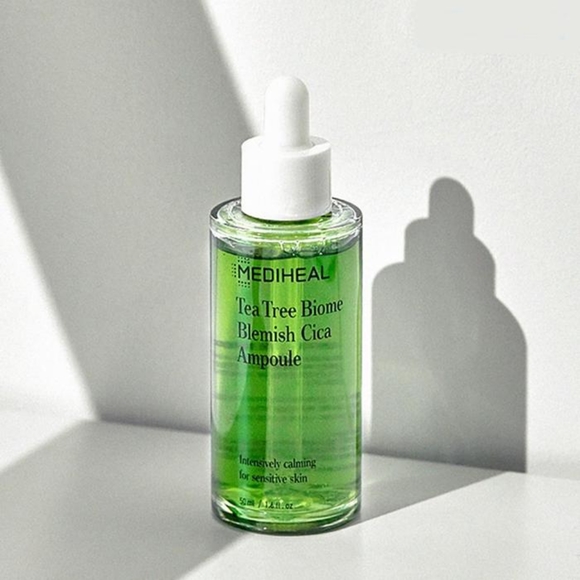 Mediheal Tea Tree Biome Blemish Cica Ampoule NEW 1.7oz - Picture 2 of 4